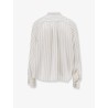 Striped silk shirt