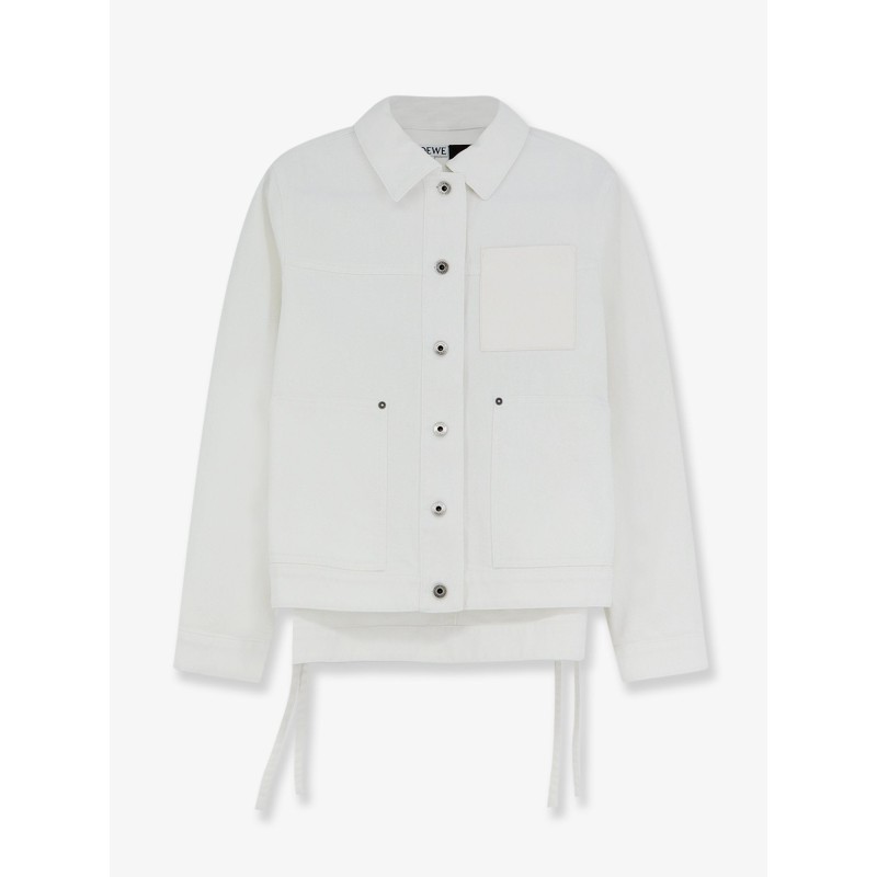 Paula's Ibiza-Workwear white denim jacket