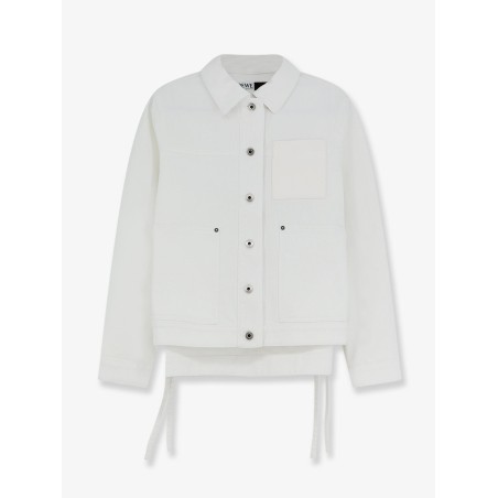Paula's Ibiza-Workwear white denim jacket