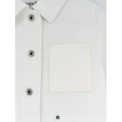 Paula's Ibiza-Workwear white denim jacket