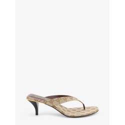 Vittoria GG fabric flip-flops sandals