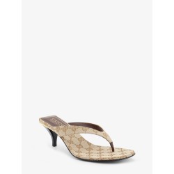 Vittoria GG fabric flip-flops sandals