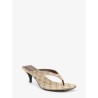 Vittoria GG fabric flip-flops sandals