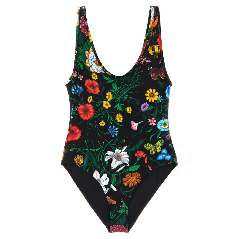'Gucci Flora' one-piece swimsuit