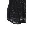 Satin and lace corsetry bodysuit
