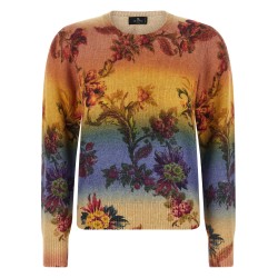 Dégradé jacquard sweater
