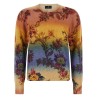 Dégradé jacquard sweater