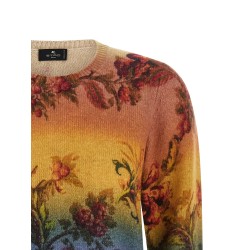 Dégradé jacquard sweater