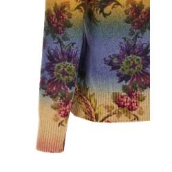 Dégradé jacquard sweater