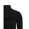 Cut-out sweater