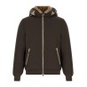 Detachable hood down jacket