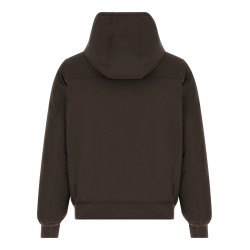 Detachable hood down jacket