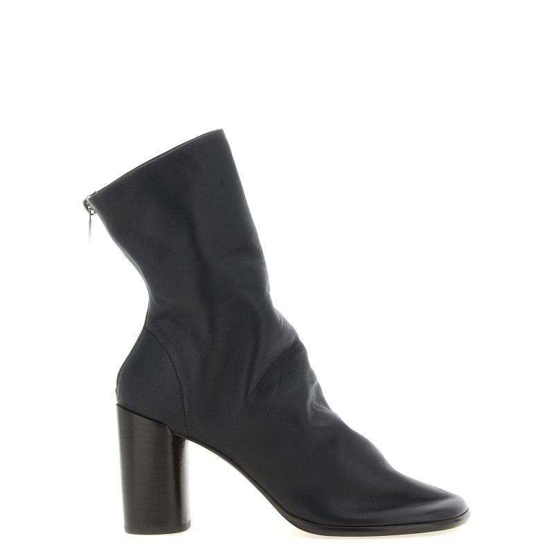 'Glove' ankle boots
