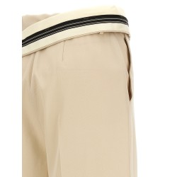 'Fendi Roma' gabardine trousers