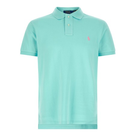 Logo embroidery polo shirt
