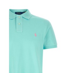 Logo embroidery polo shirt