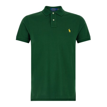 Logo embroidery polo shirt