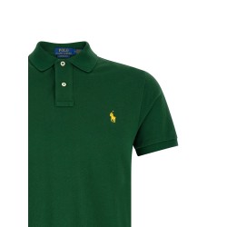 Logo embroidery polo shirt