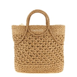 Straw shopping bag