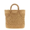 Straw shopping bag