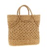 Straw shopping bag