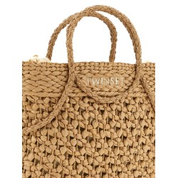 Straw shopping bag