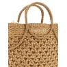 Straw shopping bag