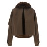 Double collar blouson