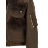 Double collar blouson
