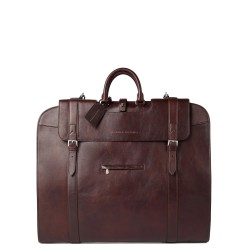Leather garment holder