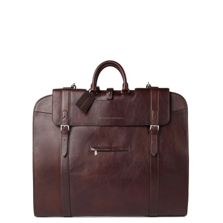 Leather garment holder
