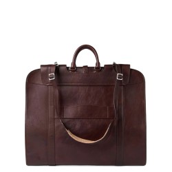Leather garment holder