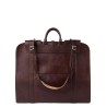 Leather garment holder