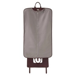 Leather garment holder