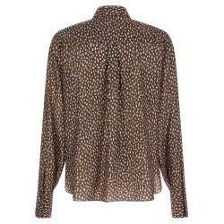 Lavallière collar shirt