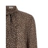 Lavallière collar shirt
