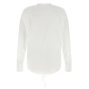 Raw cut hem shirt