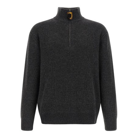 Half-zip sweater