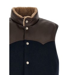 'Paneled' vest