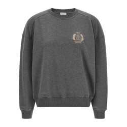 Coat of arms embroidered sweatshirt