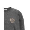 Coat of arms embroidered sweatshirt