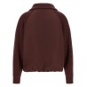 'Shiny Zipper Pull' down jacket