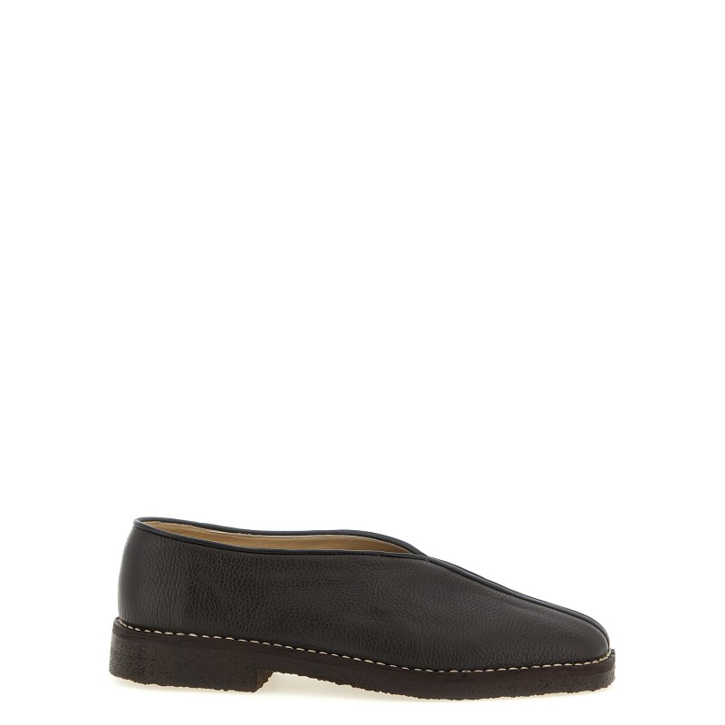'Piped Crepe' slippers