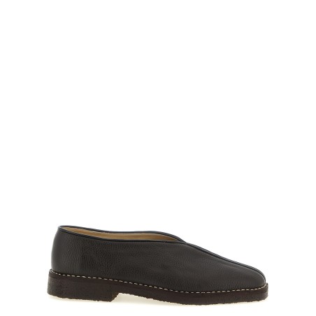 'Piped Crepe' slippers