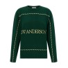 Logo embroidery sweater
