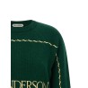 Logo embroidery sweater