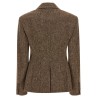 Donegal wool double-breasted blazer