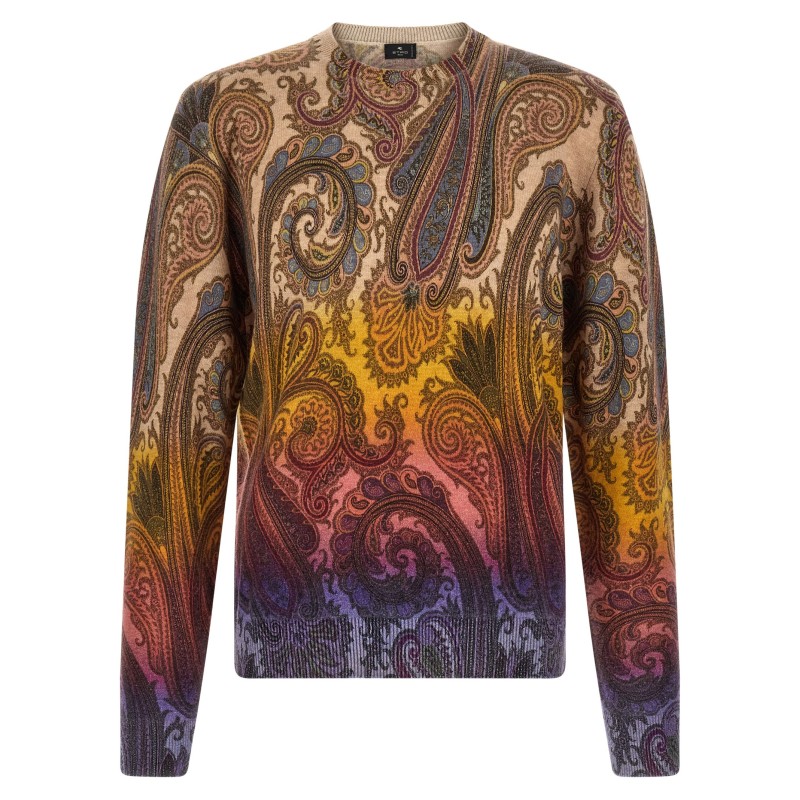 Paisley dégradé sweater