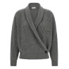 Wrap cardigan