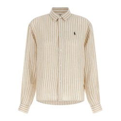 Striped linen shirt